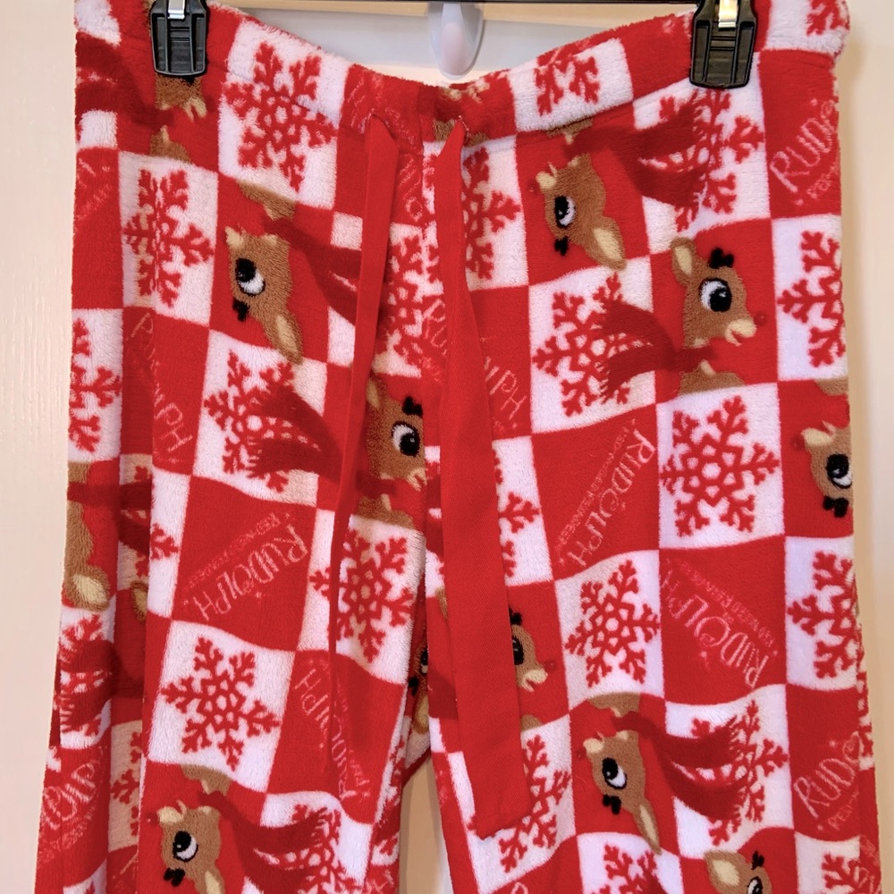 LAST CHANCE !!!Womens Rudolph PJ's worn 1x- Medium